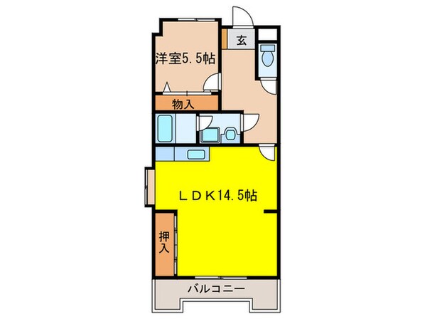 シャイニング２の物件間取画像